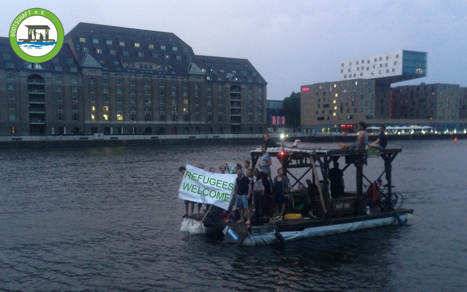 Bootschaft eV says Refugees Welcome
